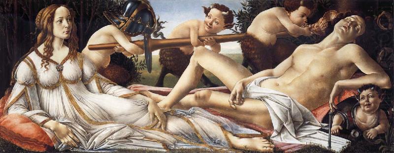 Venus and Mars, Sandro Botticelli